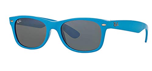 Ray-Ban RB2132-755/40 Sunglasses Light Blue w/Silver Mirror Lens